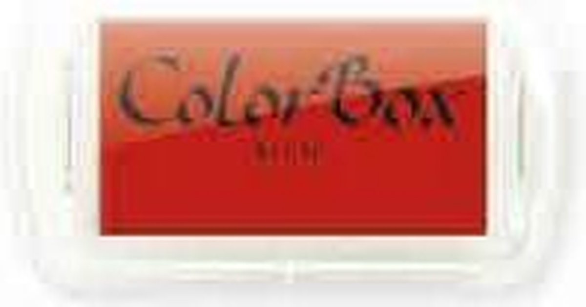   | ColorBox Mini | Rood (4,5 x 2,5 cm)